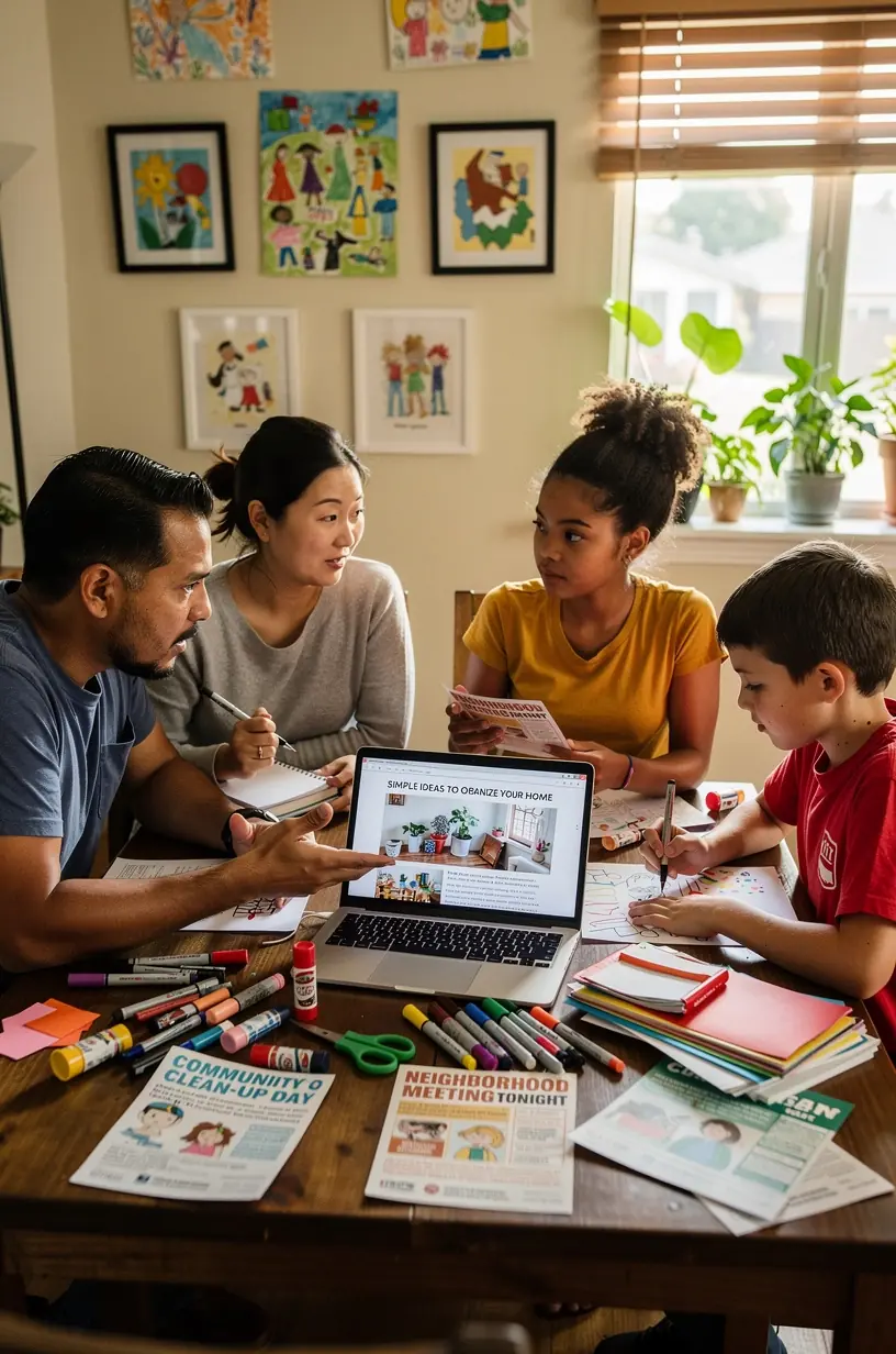 Urban garden thriving with vegetables, addressing food insecurity.